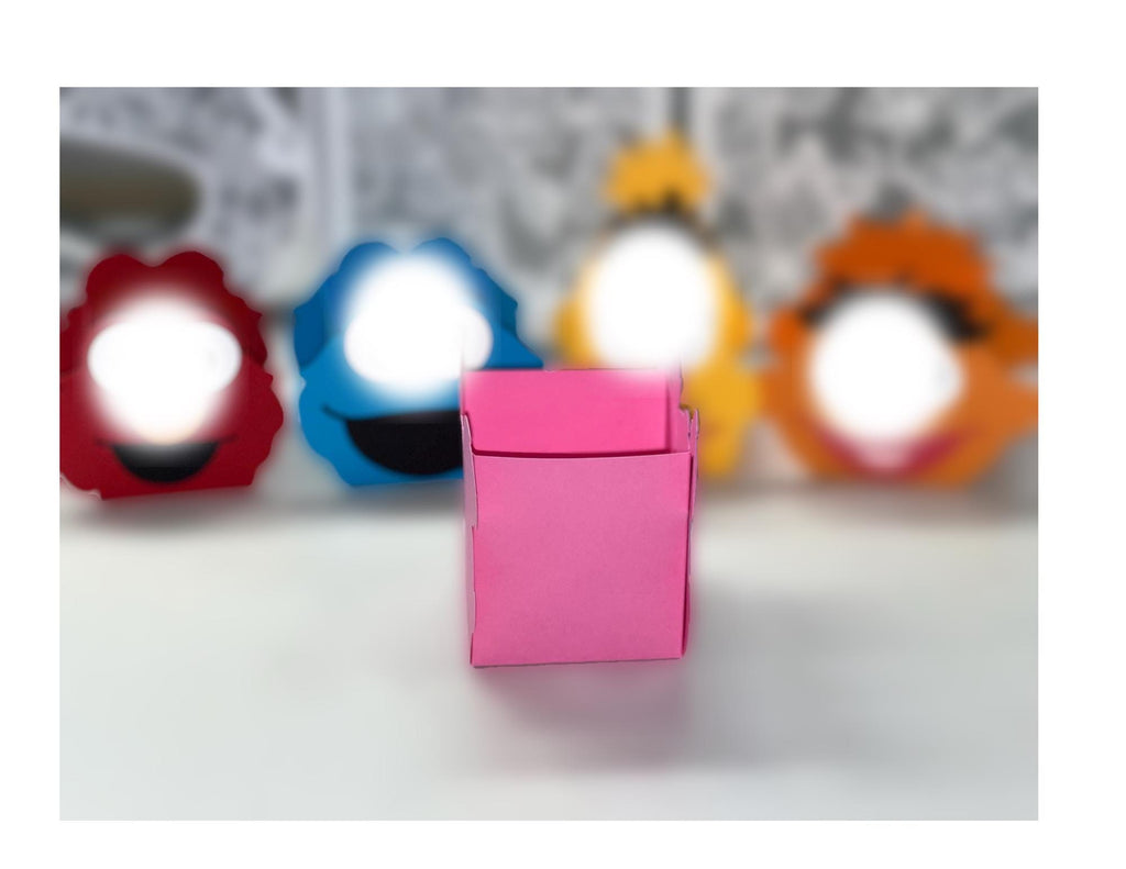 Sesame Street Monster Party Favor Boxes - Set of 8