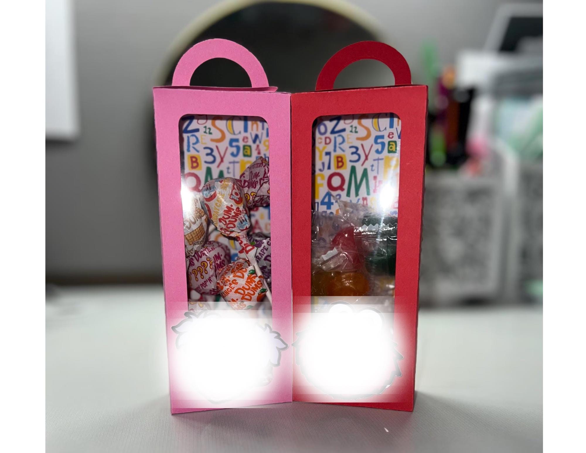 Sesame Street Party Favor Boxes: Elmo Theme Treat Boxes