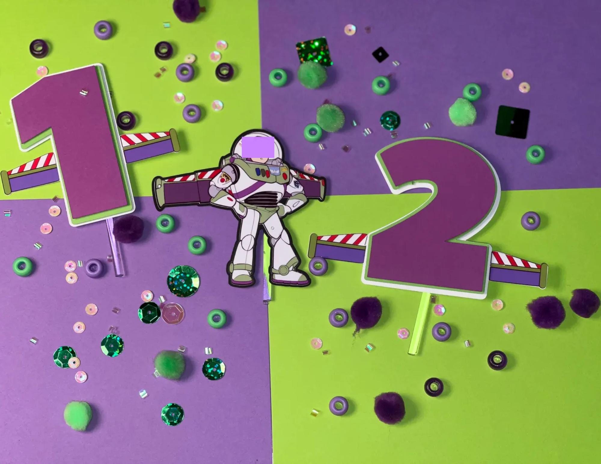 Buzz Cupcake Toppers 24pk