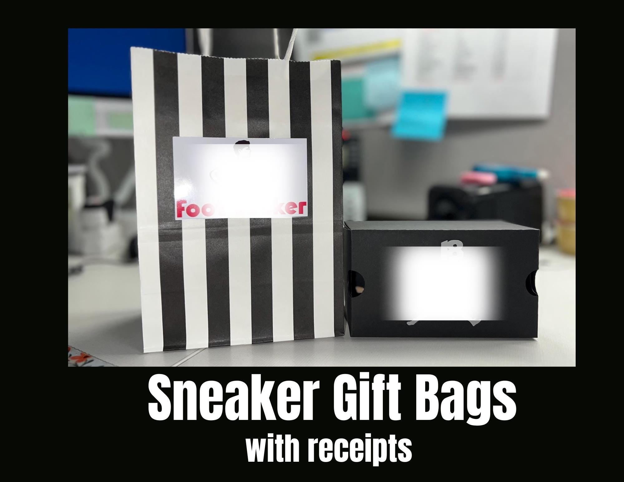 Sneaker Gift Bags: Sneakerhead Party Favors - Set of 24