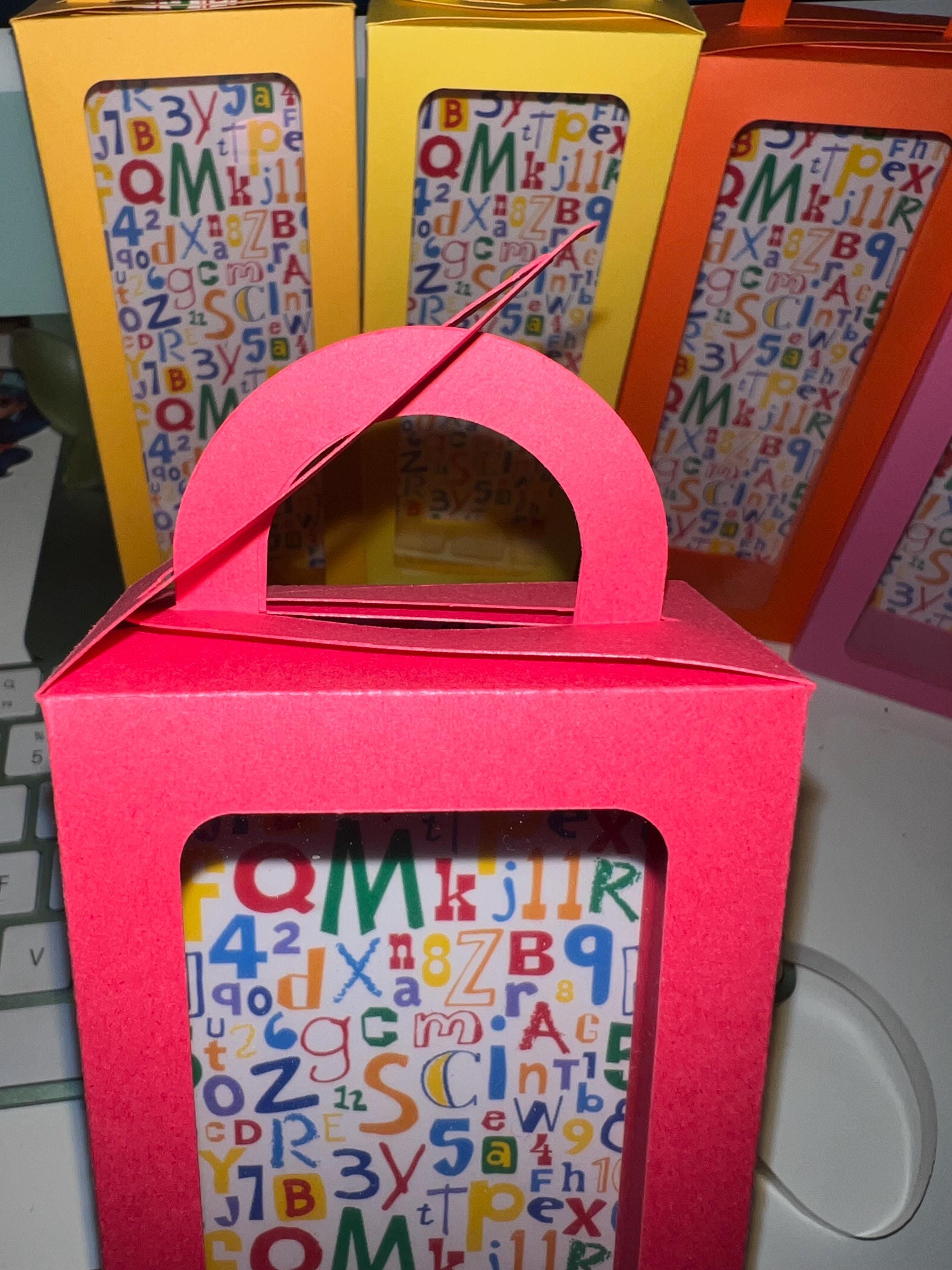 Sesame Street Party Favor Boxes: Elmo Theme Treat Boxes